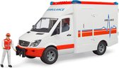 Bruder - Ziekenauto - Mercedes Sprinter speelgoed ambulance met chauffeur