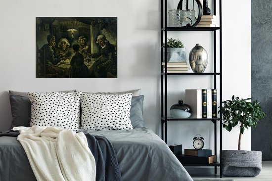 Potato Eaters - peinture de Vincent van Gogh 80x60 cm