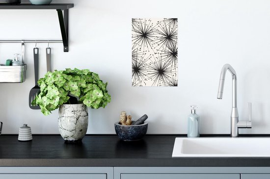 Motif nature graines de pissenlit 20x30 cm - petit