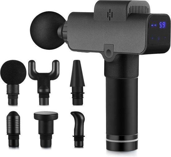 BX Fitness® Handheld Massager Massage gun Shiatsu massage
