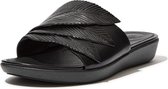 FitFlop™ Sola Feather Slides Zwart - Maat 41