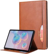 Samsung Galaxy Tab S7 FE Hoes Portemonnee Book Case Kaartsleuf Bruin
