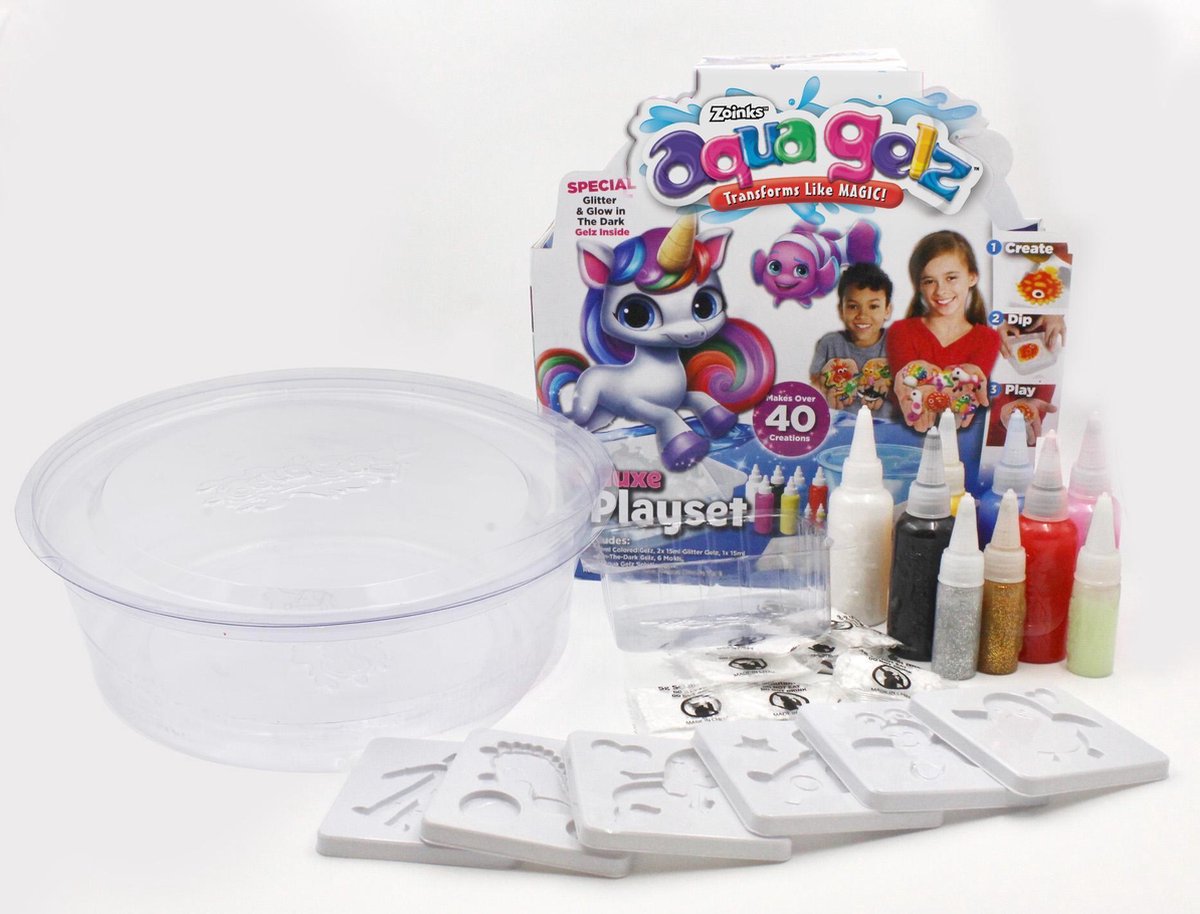 Ensemble de jeu Aqua Gelz Deluxe - Forfait Hobby - Créez 40