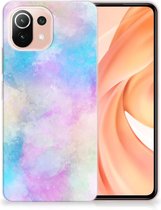 Telefoon Hoesje Xiaomi 11 Lite NE 5G | Xiaomi Mi 11 Lite Silicone Back Case Watercolor Light