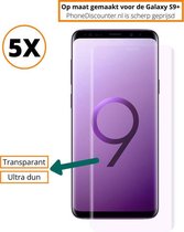 Fooniq Screenprotector Transparant 5x - Geschikt Voor Samsung Galaxy S9
