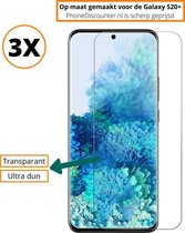 Fooniq Screenprotector Transparant 3x - Geschikt Voor Samsung Galaxy S20+