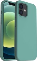 Apple iPhone 12 Mini Siliconen Groen Hoesje