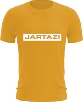 Jartazi T-shirt Promo Heren Katoen Geel Maat L