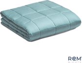 Verzwaringsdeken 10KG Bamboe - Luxe Kwaliteit  - 150 X 200 cm - Premium weighted blanket - verzwaarde deken- REM nights