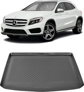 Tapis de coffre - doublure de coffre personnalisée pour Mercedes Classe GLA X156 (2014 - présent) - plastique de haute qualité - résistant à l'eau - facile à nettoyer et lavable
