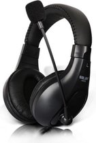 Salar A566 Subwoofer Gaming Headset met Microfoon, Kabellengte: 2,3 m (Zwart)