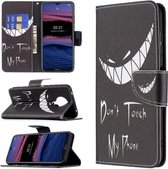 Voor Nokia G20 Gekleurde tekening Patroon Horizontale lederen flip case met houder & kaartsleuven & portemonnee (grijns)