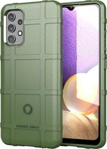Voor Samsung Galaxy A32 4G All-inclusive schokbestendige TPU beschermhoes (groen)