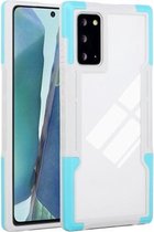 Voor Samsung Galaxy Note20 Ultra TPU + pc + acryl 3 in 1 schokbestendige beschermhoes (hemelsblauw)