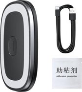 Baseus 2.4A Heldere auto-leeslamp met datakabel Micro, kabellengte: 1m (zwart)