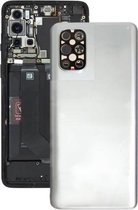 Batterij-achterklep met cameralensafdekking voor OnePlus 8T + 5G (zilver)