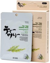 Mitomo Tea Tree Sheet Mask - Japanse Gezichtsmaskers  - Natuurlijke Ingrediënten