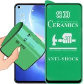 Voor OPPO Reno 5K 9D Volledig scherm Volledige lijm keramische film Ceramic