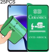 Voor Xiaomi Redmi Note 9T 25 PCS 9D Volledig scherm Volledige lijm keramische film