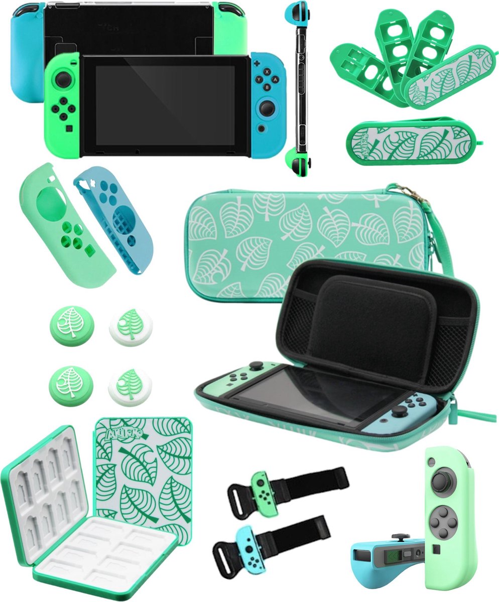 Nintendo Switch Accessoires voor Console & Controller In thema van Animal Crossing New Horizons