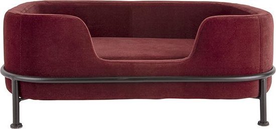 Leitmotiv - Sofa voor Fluweel Bordeaux | bol.com