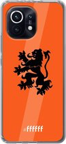6F hoesje - geschikt voor Xiaomi Mi 11 -  Transparant TPU Case - Nederlands Elftal #ffffff
