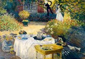 Monet - De lunch (1000 stukjes, kunstpuzzel)
