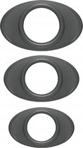 Doc Johnson - Optimale - Easy-Grip C-Ring Set - Grey