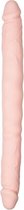 Beige dubbele dildo