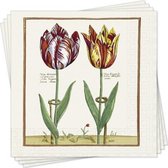 Servetten Tulpen (20st) 33x33cm
