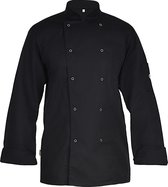 Cheffix Koksbuis HILTON CARDON Twill 210gr/m2 Zwart L