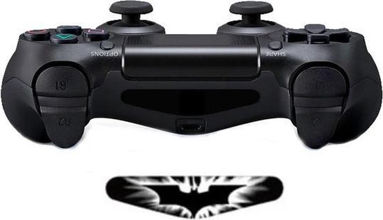 Gadgetpoint | PS4 | Playstation 4 | Controller Accessoires Stickers | 1 Sticker | Batman | Marvel