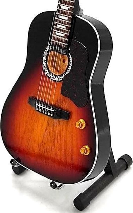 Groenten Mobiliseren matras Gibson J-160 miniatuur gitaar | bol.com