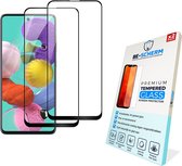 BE-SCHERM Galaxy A52 Screenprotector Glas - Glazen Screenprotector - Tempered Glass - Case Friendly - 2x