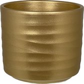 Berlin bloempot goud D16,5 x H14,5 cm