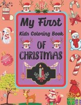 My First Kids Coloring Book Of Christmas