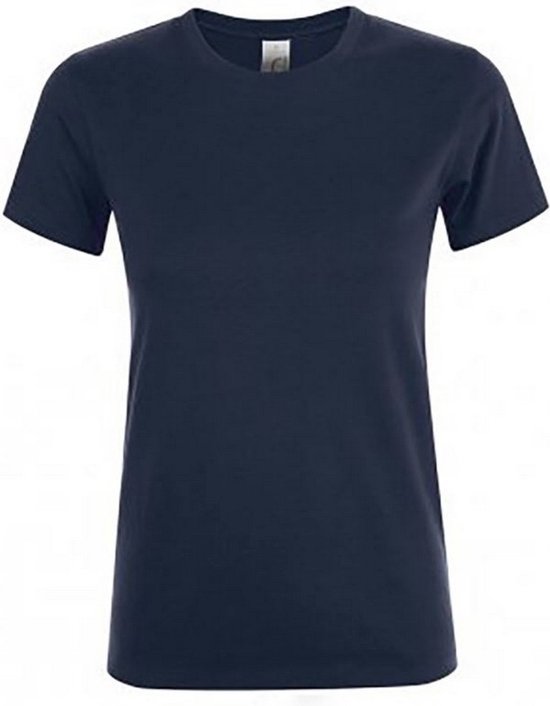 SOLS Dames/dames Regent T-Shirt met korte mouwen (Franse marine)