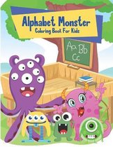 Alphabet Monster Coloring Book For Kids