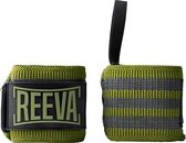 Reeva Wrist Wraps Groen - Wrist Wraps geschikt voor Fitness, Crossfit en Krachttraining - Wrist Wraps voor Heren en Dames