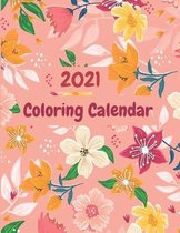 2021 Coloring Calendar