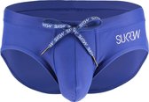 Sukrew Torrent Swim Brief Zwembroek Navy - Maat L - Heren Zwemslip - Mannen zwembroek - Speedo