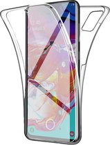 Samsung S20 Hoesje 360 en Screenprotector in 1 - Samsung Galaxy S20 case 360 graden Transparant