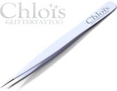 Chloïs Pointed Tweezers - Punt Pincet - Chloïs Glittertattoo - Chloïs Cosmetics - Volwassenen