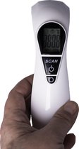 Voorhoofdthermometer contactloos – Infraroodthermometer snelle meting –  LCD scherm - Zwart
