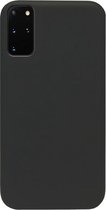 - ADEL Siliconen Back Cover Softcase Hoesje Geschikt voor Samsung Galaxy S20 FE - Zwart