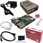 Raspberry Pi 4B - starter kit - 4GB - 32GB SD-kaart