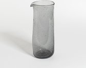 The Table bubble - kan - Ø 8 - 23 cm - 1L - gerecycled glas - grijs