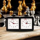 Schaakklok Analoog– Schaken-218mm * 126mm * 54mm–Chess Clock - Inclusief Gratis Nederlandstalige Handleiding