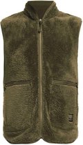 Tenson Nechako Pile Vest M - Bodywarmer - Heren - Olijfgroen - Maat M