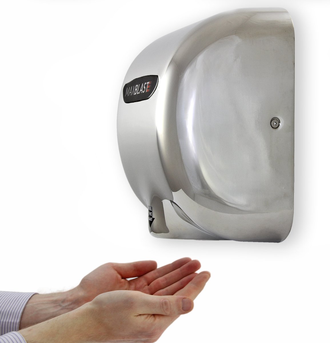 Commerciële Elektrische Handdroger - 550W - Krachtig - 7-12 seconden - Handdroger WC